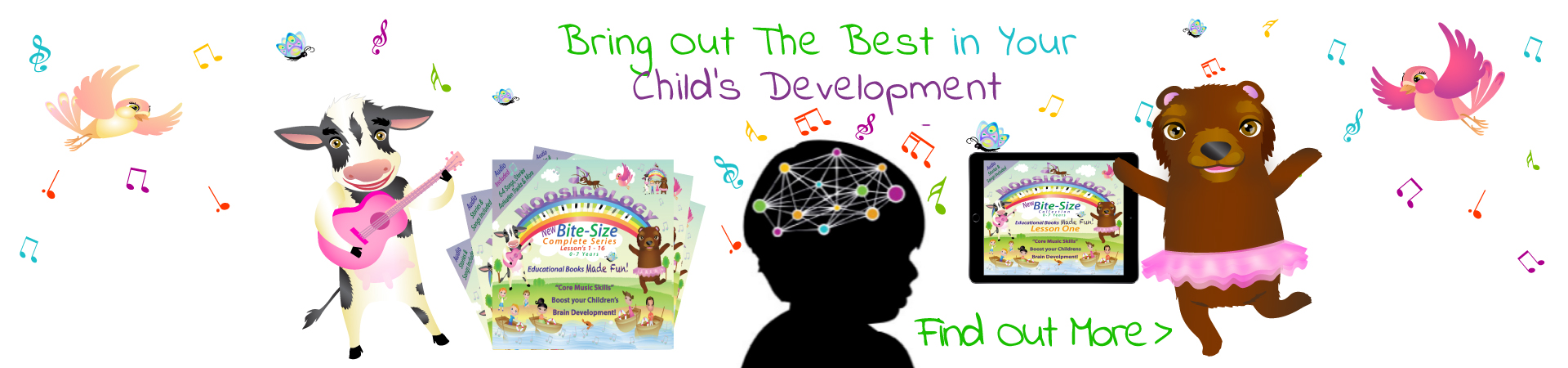 Bring Out the Best in Your Child’s Development with Moosicology Bite-Size (Ages 0–7)